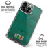 Senegal Soccer Flag iPhone 16 Pro Max Clear Case